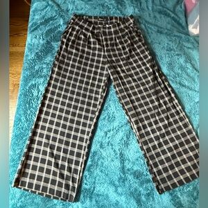 Torrid Studio Plaid Wide Leg pants
